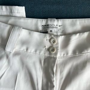 Nike golf pants light cream